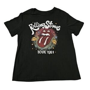The Rolling Stones Tour 1981 T-Shirt Size 4-6 2023 Musidon